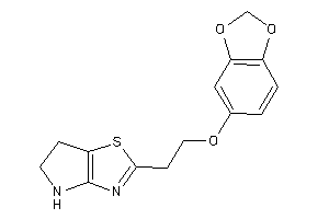 2-[2-(1,3-benzodioxol-5-yloxy)ethyl]-5,6-dihydro-4H-pyrrolo[2,3-d]thiazole
