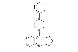Image of 9-[4-(2-pyrimidyl)piperazino]-2,3-dihydro-1H-cyclopenta[b]quinoline