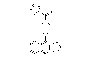 Image of [4-(2,3-dihydro-1H-cyclopenta[b]quinolin-9-yl)piperazino]-(2-furyl)methanone