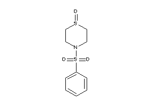 4-besyl-1,4-thiazinane 1-oxide