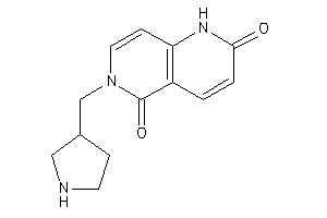 6-(pyrrolidin-3-ylmethyl)-1H-1,6-naphthyridine-2,5-quinone