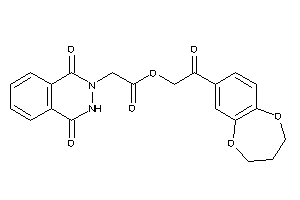 2-(1,4-diketo-3H-phthalazin-2-yl)acetic Acid [2-(3,4-dihydro-2H-1,5-benzodioxepin-7-yl)-2-keto-ethyl] Ester