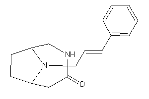 9-cinnamyl-4,9-diazabicyclo[4.2.1]nonan-3-one