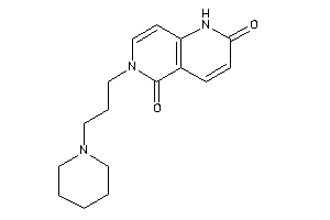 6-(3-piperidinopropyl)-1H-1,6-naphthyridine-2,5-quinone