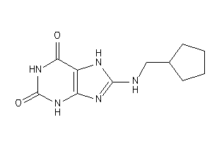 Image of 8-(cyclopentylmethylamino)-7H-xanthine