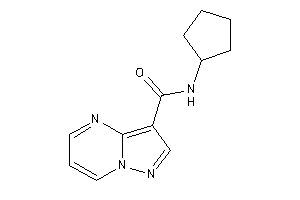 N-cyclopentylpyrazolo[1,5-a]pyrimidine-3-carboxamide