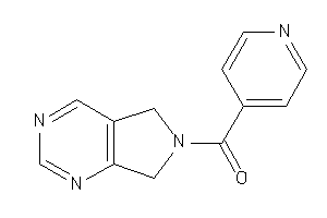 5,7-dihydropyrrolo[3,4-d]pyrimidin-6-yl(4-pyridyl)methanone