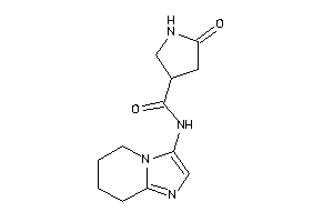 5-keto-N-(5,6,7,8-tetrahydroimidazo[1,2-a]pyridin-3-yl)pyrrolidine-3-carboxamide