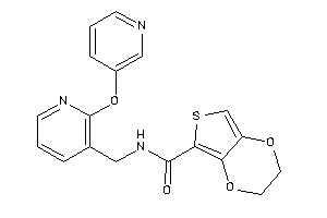 N-[[2-(3-pyridyloxy)-3-pyridyl]methyl]-2,3-dihydrothieno[3,4-b][1,4]dioxine-5-carboxamide