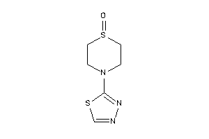 4-(1,3,4-thiadiazol-2-yl)-1,4-thiazinane 1-oxide