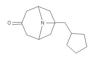 9-(cyclopentylmethyl)-9-azabicyclo[3.3.1]nonan-7-one