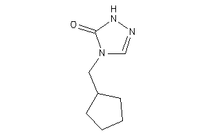 4-(cyclopentylmethyl)-1H-1,2,4-triazol-5-one