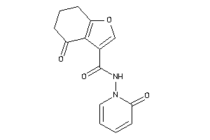 Image of 4-keto-N-(2-keto-1-pyridyl)-6,7-dihydro-5H-benzofuran-3-carboxamide
