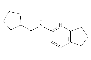 Cyclopentylmethyl(1-pyrindan-2-yl)amine