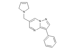 3-phenyl-6-(3-pyrrolin-1-ylmethyl)pyrazolo[1,5-a]pyrimidine