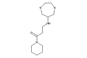 Image of 3-(1,4-dithiepan-6-ylamino)-1-piperidino-propan-1-one