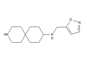 3-azaspiro[5.5]undecan-9-yl(isoxazol-5-ylmethyl)amine