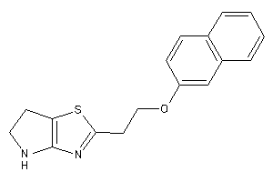 2-[2-(2-naphthoxy)ethyl]-5,6-dihydro-4H-pyrrolo[2,3-d]thiazole