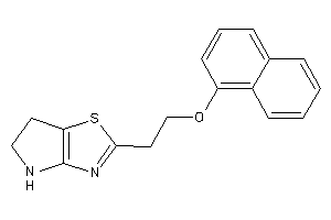 2-[2-(1-naphthoxy)ethyl]-5,6-dihydro-4H-pyrrolo[2,3-d]thiazole