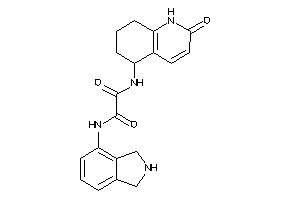 Image of N'-isoindolin-4-yl-N-(2-keto-5,6,7,8-tetrahydro-1H-quinolin-5-yl)oxamide