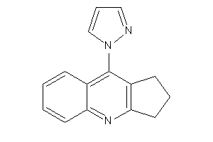 9-pyrazol-1-yl-2,3-dihydro-1H-cyclopenta[b]quinoline