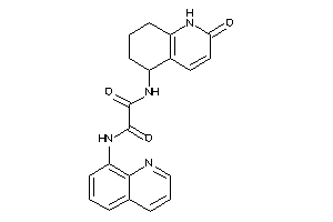 N-(2-keto-5,6,7,8-tetrahydro-1H-quinolin-5-yl)-N'-(8-quinolyl)oxamide