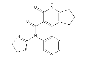 2-keto-N-phenyl-N-(2-thiazolin-2-yl)-1,5,6,7-tetrahydro-1-pyrindine-3-carboxamide