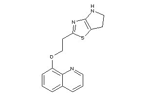 2-[2-(8-quinolyloxy)ethyl]-5,6-dihydro-4H-pyrrolo[2,3-d]thiazole