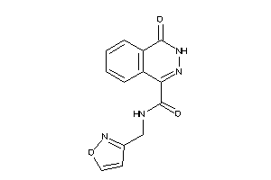 N-(isoxazol-3-ylmethyl)-4-keto-3H-phthalazine-1-carboxamide