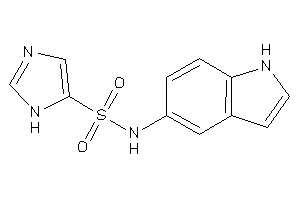 N-(1H-indol-5-yl)-1H-imidazole-5-sulfonamide