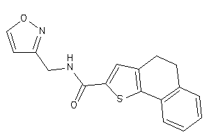N-(isoxazol-3-ylmethyl)-4,5-dihydrobenzo[g]benzothiophene-2-carboxamide