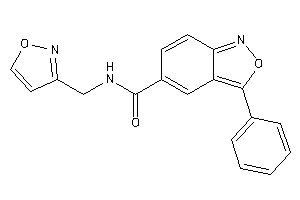 N-(isoxazol-3-ylmethyl)-3-phenyl-anthranil-5-carboxamide