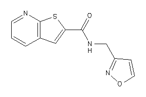 N-(isoxazol-3-ylmethyl)thieno[2,3-b]pyridine-2-carboxamide