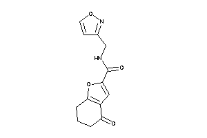 Image of N-(isoxazol-3-ylmethyl)-4-keto-6,7-dihydro-5H-benzofuran-2-carboxamide