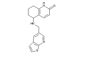 5-(thieno[2,3-b]pyridin-5-ylmethylamino)-5,6,7,8-tetrahydro-1H-quinolin-2-one