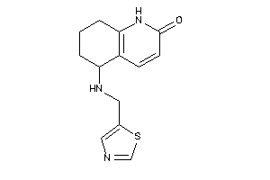 Image of 5-(thiazol-5-ylmethylamino)-5,6,7,8-tetrahydro-1H-quinolin-2-one