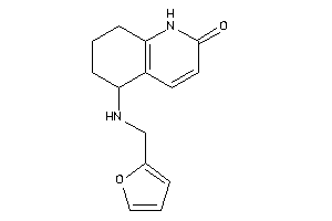Image of 5-(2-furfurylamino)-5,6,7,8-tetrahydro-1H-quinolin-2-one