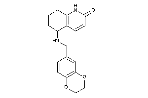 5-(2,3-dihydro-1,4-benzodioxin-6-ylmethylamino)-5,6,7,8-tetrahydro-1H-quinolin-2-one