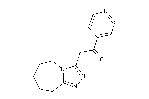 1-(4-pyridyl)-2-(6,7,8,9-tetrahydro-5H-[1,2,4]triazolo[4,3-a]azepin-3-yl)ethanone