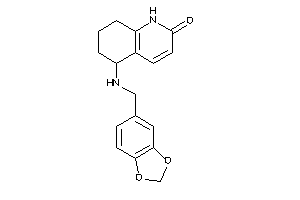 5-(piperonylamino)-5,6,7,8-tetrahydro-1H-quinolin-2-one