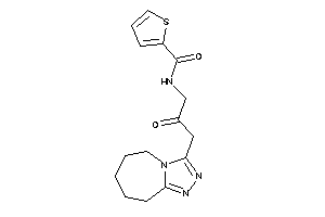 N-[2-keto-3-(6,7,8,9-tetrahydro-5H-[1,2,4]triazolo[4,3-a]azepin-3-yl)propyl]thiophene-2-carboxamide