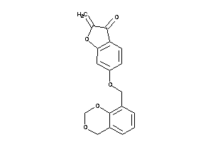 6-(4H-1,3-benzodioxin-8-ylmethoxy)-2-methylene-coumaran-3-one