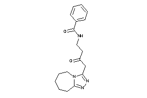 N-[3-keto-4-(6,7,8,9-tetrahydro-5H-[1,2,4]triazolo[4,3-a]azepin-3-yl)butyl]benzamide