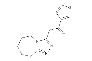 Image of 1-(3-furyl)-2-(6,7,8,9-tetrahydro-5H-[1,2,4]triazolo[4,3-a]azepin-3-yl)ethanone
