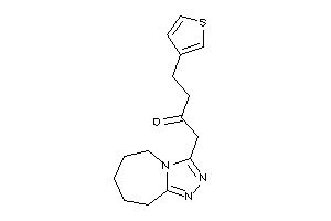 1-(6,7,8,9-tetrahydro-5H-[1,2,4]triazolo[4,3-a]azepin-3-yl)-4-(3-thienyl)butan-2-one