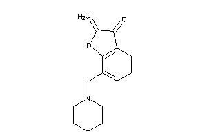 Image of 2-methylene-7-(piperidinomethyl)coumaran-3-one