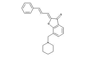 2-cinnamylidene-7-(piperidinomethyl)coumaran-3-one