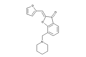 2-(2-furfurylidene)-7-(piperidinomethyl)coumaran-3-one
