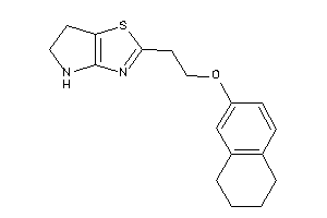 2-(2-tetralin-6-yloxyethyl)-5,6-dihydro-4H-pyrrolo[2,3-d]thiazole