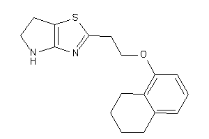 2-(2-tetralin-5-yloxyethyl)-5,6-dihydro-4H-pyrrolo[2,3-d]thiazole
